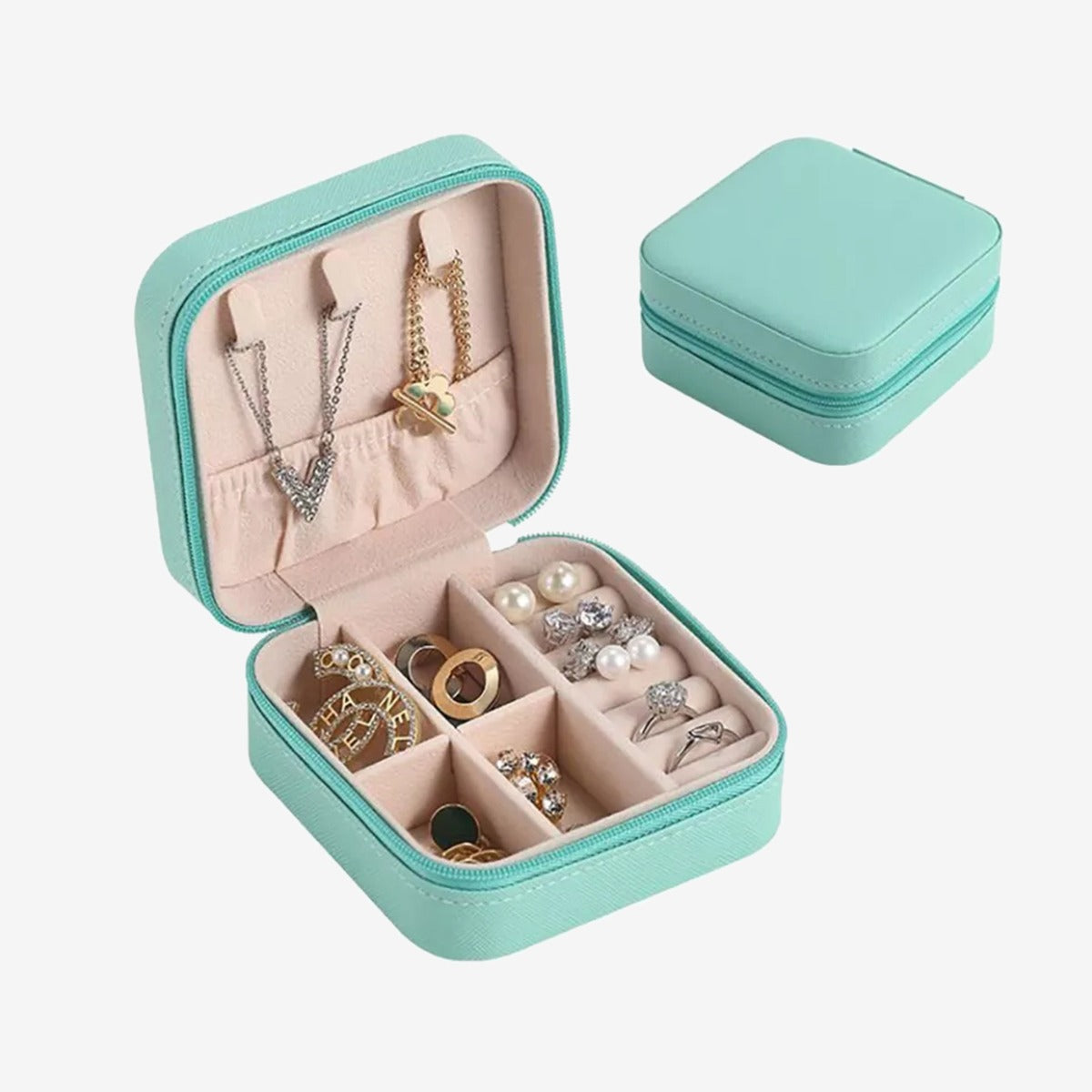 Mini Portable Jewelry box Organizer