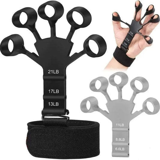 Silicone Gripster: Hand Strengthener & Finger Stretcher