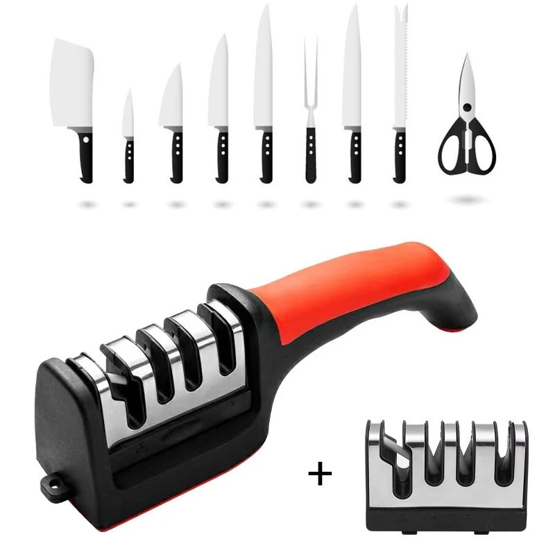 4-Stage Kitchen Knife Sharpener
