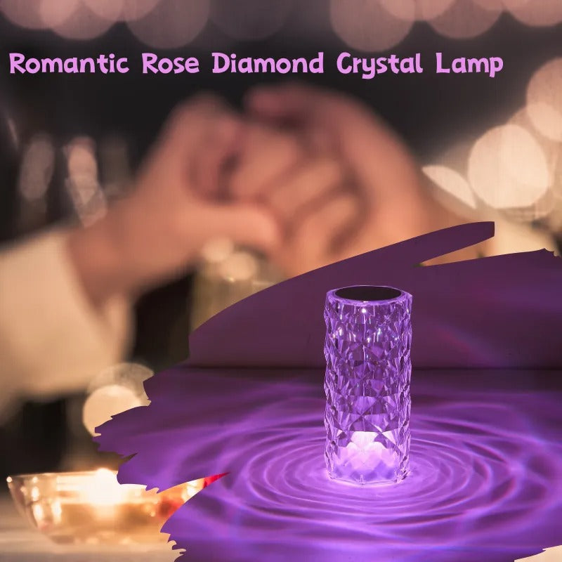 Crystal Table Lamp for Bedroom